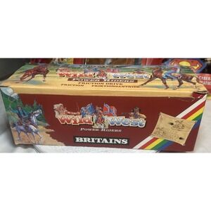 Britains Ltd 1:32 Power Riders Wild West Cowboys & Indians Counter Pack `93 (W)